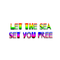 sea free text deco summer dolceluna rainbow - PNG gratuit GIF animé