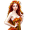 kikkapink autumn woman fantasy fashion - PNG gratuit GIF animé