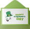 St. Patrick's Day  Text - Bogusia - kostenlos png Animiertes GIF