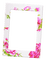 Kaz_Creations Rose Pink Deco Scrap Frame - PNG gratuit GIF animé