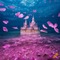 Pink Underwater Castle - Free PNG Animated GIF