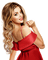 Woman Red Brown - Bogusia - gratis png animeret GIF