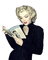 femme_Marilyn Monroe-tube_Blue DREAM 70 - png gratis GIF animado
