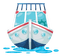 Kaz_Creations Boat Yacht Ship - бесплатно png анимированный гифка