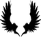 ailes noir - darmowe png animowany gif