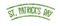 soave text st.patrick  green - 免费PNG 动画 GIF