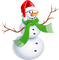 Kaz_Creations Snowman - png gratis GIF animado