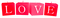 Candles.Love.Text.Red.Pink - ücretsiz png animasyonlu GIF