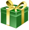 Kaz_Creations  Green Deco Christmas - ingyenes png animált GIF
