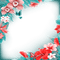 soave frame summer tropical  pink teal - 無料png アニメーションGIF