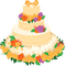 Kaz_Creations Party Birthday Cakes - zdarma png animovaný GIF
