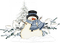 bonhomme de neige - gratis png geanimeerde GIF