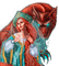 Y.A.M._Fantasy tales woman girl dragon - PNG gratuit GIF animé
