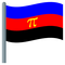 Joypixels polyamory Flag Emoji - png gratis GIF animasi