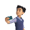 selfi boy - Darmowy animowany GIF animowany gif