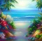 Background, Hintergrund, tropical, summer - png gratis GIF animasi