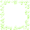 green bubbles frame cadre vert - zadarmo png animovaný GIF