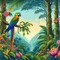 loly33 fond tropical - PNG gratuit GIF animé