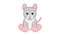 Webkinz Charming Rat - nemokama png animuotas GIF