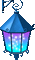 blue lantern bleu lanterne gif - GIF animé gratuit GIF animé