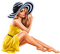 woman femme dress - Free PNG Animated GIF