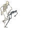 skeleton katrin - Zdarma animovaný GIF animovaný GIF