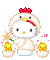 Hello Kitty - 無料のアニメーション GIF アニメーションGIF