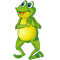 Kaz_Creations Cartoon Animals Frogs - ingyenes png animált GIF
