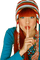 Kaz_Creations Women Woman Femme RedHead Red Head - безплатен png анимиран GIF