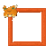 Small Orange Frame - GIF animé gratuit GIF animé