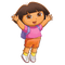 Kaz_Creations Cartoon Dora The Explorer - nemokama png animuotas GIF