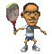 tennis player bp - GIF animé gratuit GIF animé