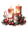 Christmas Candle - Bogusia - gratis png geanimeerde GIF
