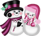 snowman  by nataliplus - ilmainen png animoitu GIF