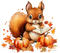 loly33 écureuil automne - Free PNG Animated GIF