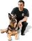 Kaz_Creations Dog Pup Dogs 🐶Man Homme - PNG gratuit GIF animé