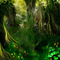 Y.A.M._Fantasy forest background - PNG gratuit GIF animé
