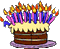 too many candles - 免费动画 GIF 动画 GIF