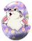 Kaz_Creations Easter Deco Bunny - kostenlos png Animiertes GIF
