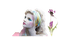 Femme et fleurs - безплатен png анимиран GIF