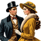 loly33 couple hiver vintage - 免费PNG 动画 GIF