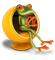 Kaz_Creations Frogs Frog - gratis png animerad GIF