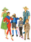 loly33 famille vintage - 免费PNG 动画 GIF