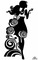 Lady Walking with Grace - kostenlos png Animiertes GIF