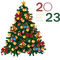 Christmas tree 2023 - Безплатен анимиран GIF
