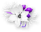 soave deco christmas winter flowers black white - 免费PNG 动画 GIF