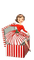 loly33 femme noël vintage - Free PNG Animated GIF