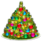 christmas tree arbre baum fir tanne sapin balls kugeln   rouleau ball tube   christmas noel xmas weihnachten Navidad рождество natal - PNG gratuit GIF animé