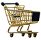 ostoskärry sisustus shopping cart decor - бесплатно png анимированный гифка