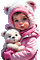 pink winter child kind milla1959 - Bezmaksas animēts GIF